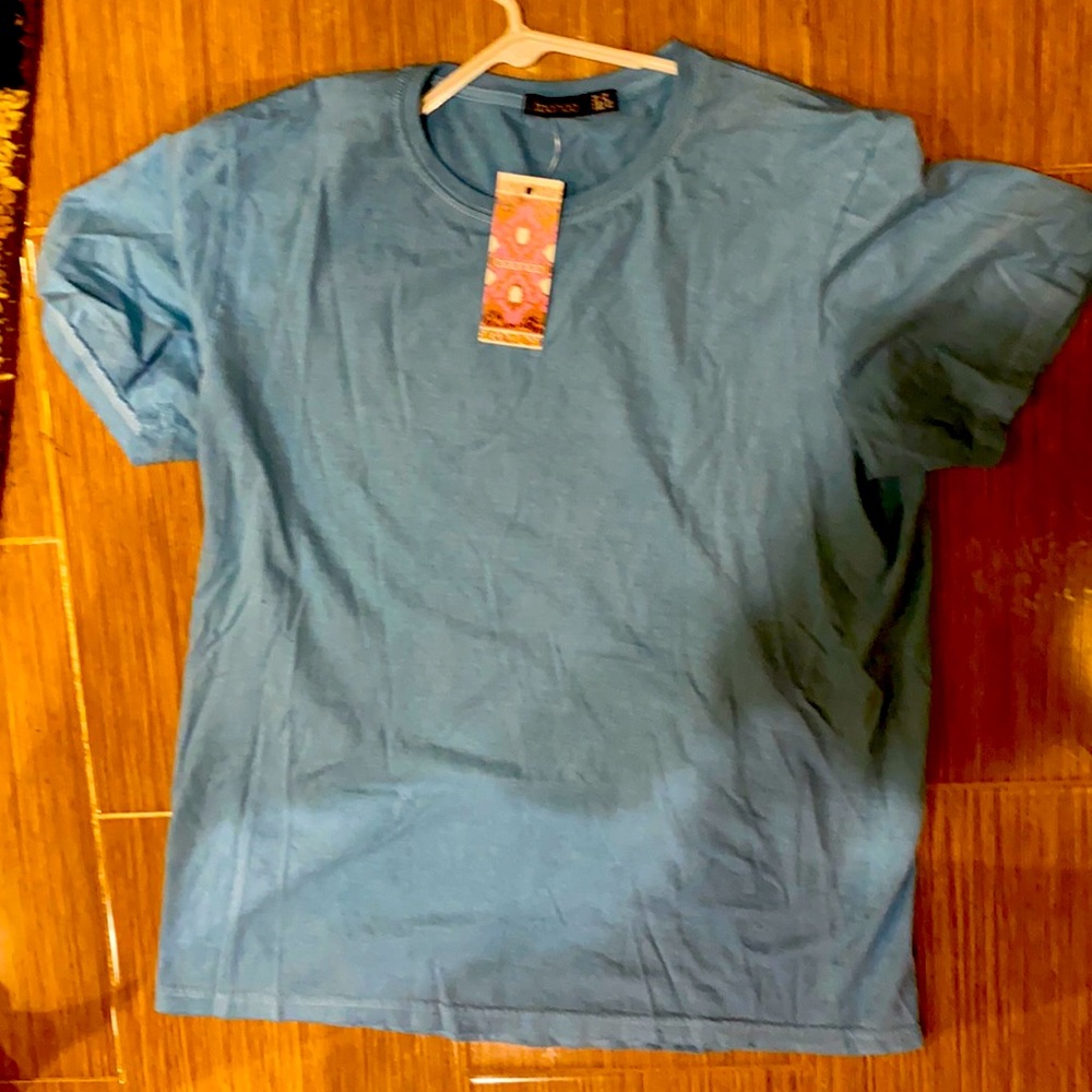 BOOHOO | oversized T-shirt turquoise. NWT, comfy!